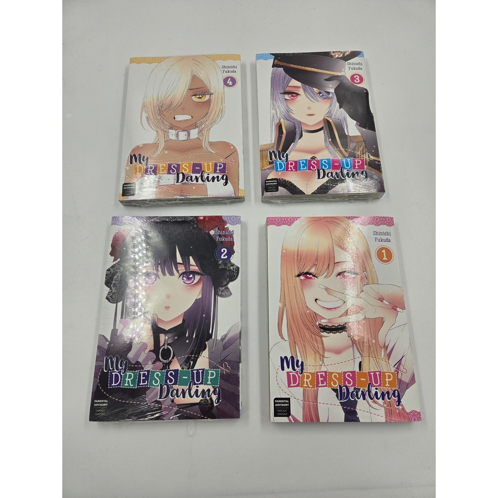 My Dress-Up Darling Manga Volumes 1-4 Set Shinichi Fukuda Square Enix English